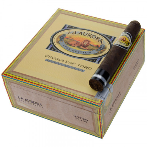 Сигары La Aurora 1903 Edition Broadleaf Toro/18 (шт.) Сигары La Aurora 1903 Edition Broadleaf Toro/18 (шт.)